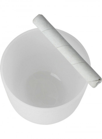Crystal Singing Bowl With Mallet And Rubber O-Ring