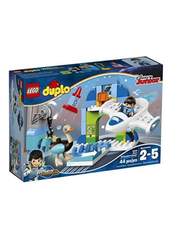 44-Piece Duplo Miles Stellosphere Hangar Building Kit