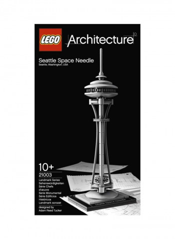 57-Piece Architecture Seattle Space Needle Building Set 21003