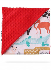 Cartoon Printed Fluffy Baby Blanket تقييمات Cartoon Printed Fluffy Baby Blanket