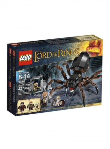 227-Piece Hobbit Attacks On Shelob Set 9470 26.2x6.1x19.1cm