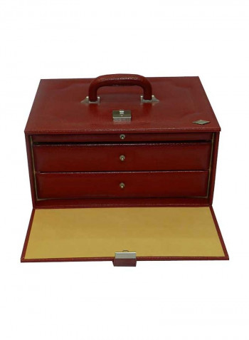 Watch Organizer Box With Pen And Cufflink