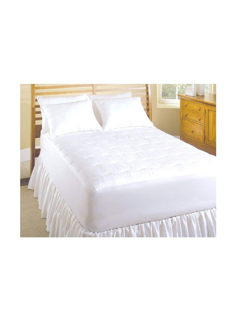 Electric Mattress Pad White Queen