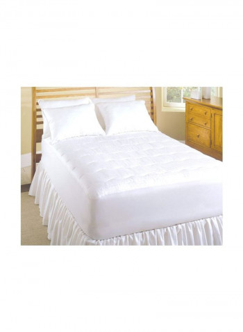 Electric Mattress Pad White Queen