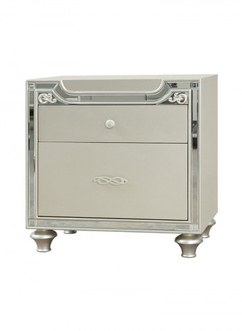 Houston Night Stand Grey 70x48.5x70cm