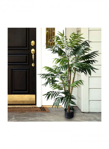 Tropical Palm Artificial Tree Green