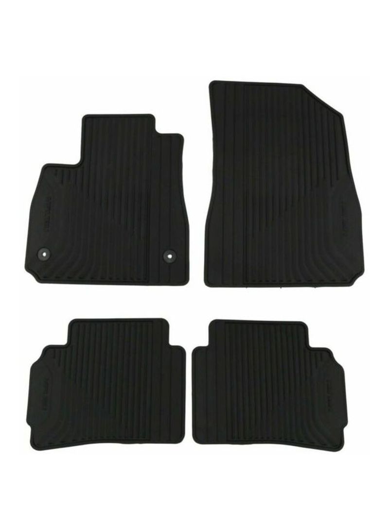 4-Piece Front And Rear Mat
