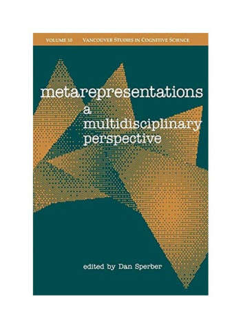 Metarepresentations: A Multidisciplinary Perspective Paperback