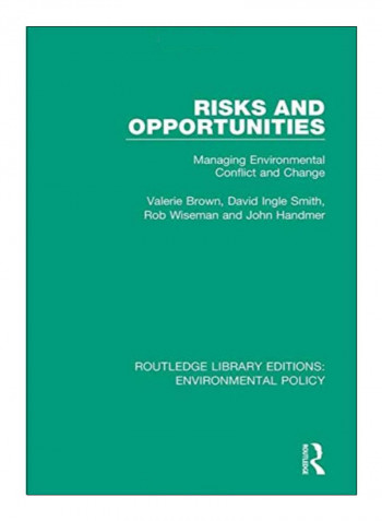 Risks And Opportunities Hardcover 1st Edition