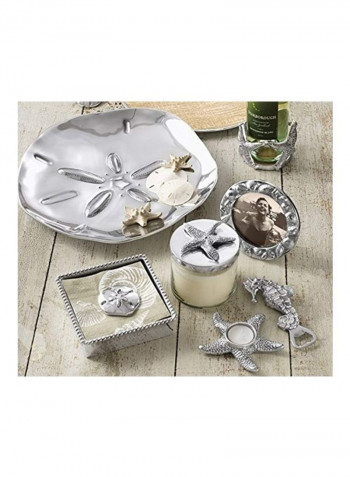 Aluminium Platter Silver 14x14x0.75inch