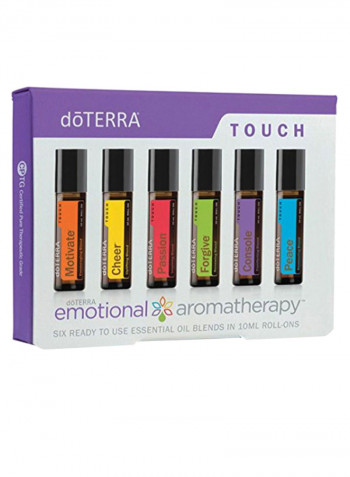 Pack Of 6 Emotional Aromatherapy System Touch Kit