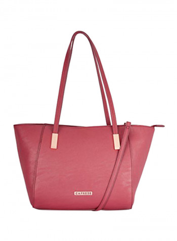 Polyester Blend Shopper/Tote TEPRULGBEG Pink