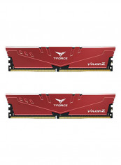 T-Force Vulcan Z DDR4 (2x16GB) Cl16 Desktop Memory Module 32GB Red