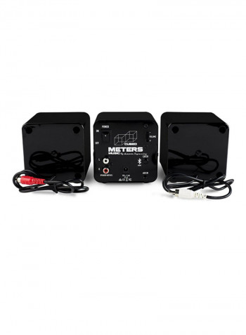 Desktop Bluetooth Wireless Speakers Black