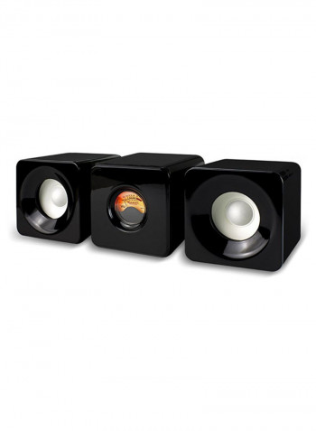 Desktop Bluetooth Wireless Speakers Black
