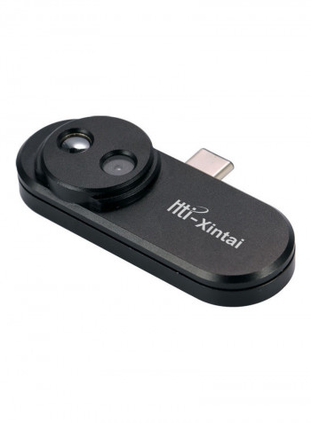 Multifunctional Mobile Phone External Infrared Thermal Imager Black 17.50 x 6 x 10cm