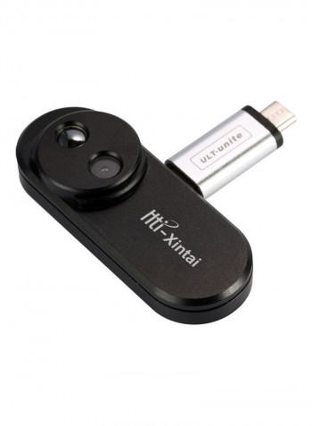 Multifunctional Mobile Phone External Infrared Thermal Imager Black 17.50 x 6 x 10cm