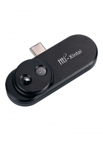 Multifunctional Mobile Phone External Infrared Thermal Imager Black 17.50 x 6 x 10cm