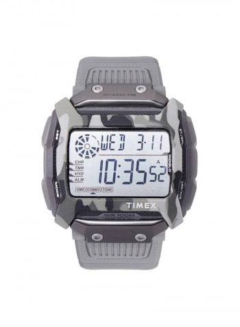 Men's Rubber Digital Wrist Watch TW5M18300