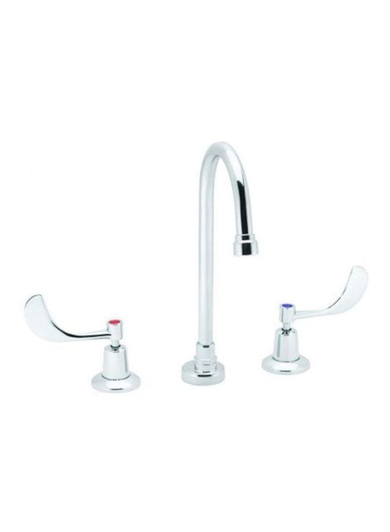 Widespread Bathroom Faucet Polished Chrome 8x11.6x5.2inch