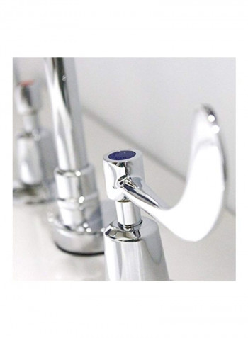 Widespread Bathroom Faucet Polished Chrome 8x11.6x5.2inch