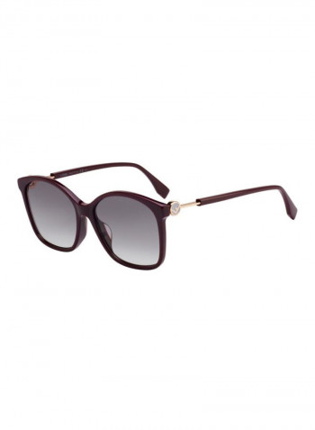Women's Square Sunglasses - Lens Size: 57 mm