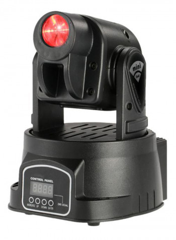 Auto Rotating Moving Head Uplight Black