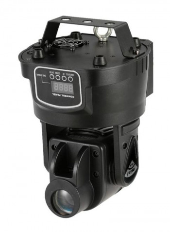Auto Rotating Moving Head Uplight Black