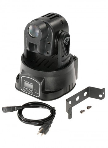 Auto Rotating Moving Head Uplight Black