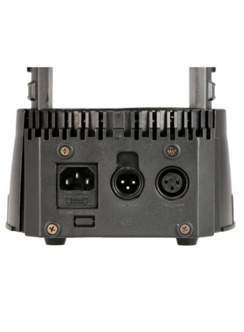 Auto Rotating Moving Head Uplight Black