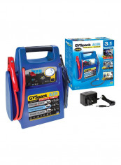 Three-In-One Jump Starter, Compressor & 12V DC Supply