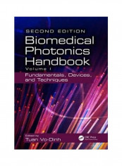 Biomedical Photonics Handbook: Fundamentals, Devices, and Techniques Hardcover English by Tuan Vo-Dinh