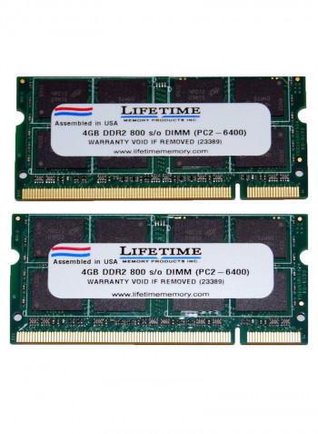 2-Piece Replacement Memory RAM Set 2 x 4GB