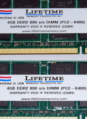 2-Piece Replacement Memory RAM Set 2 x 4GB