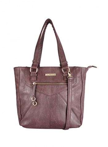 Polyester Blend Shopper/Tote TESIMLGPLM Brown