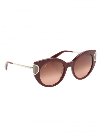 Women's Cat-Eye Frame Sunglasses - Lens Size: 51 mm