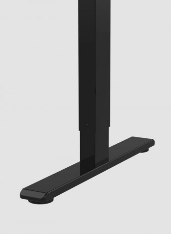 Standing Desk I Electric Height Adjustable Desk with single motor Black