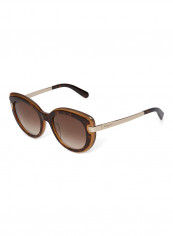 Women's Cat-Eye Frame Sunglasses - Lens Size: 55 mm