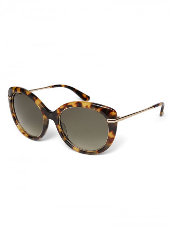 Women's Cat-Eye Frame Sunglasses - Lens Size: 55 mm
