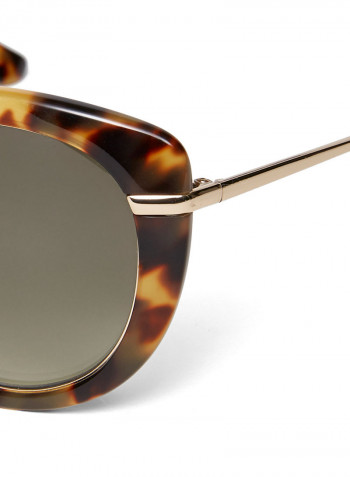 Women's Cat-Eye Frame Sunglasses - Lens Size: 55 mm