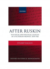 After Ruskin: The Social And Political Legacies Of A Victorian Prophet, 1870-1920 Hardcover