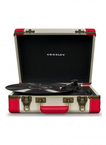 Executive Turntable 710244211079 Red/Cream