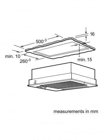 Extractor Hood DHL535BGB Silver