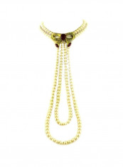 Stone Beaded Antique Bow Necklace reviews Stone Beaded Antique Bow Necklace