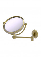 Accent Makeup Mirror With 2X Magnification Gold/Clear 14inch