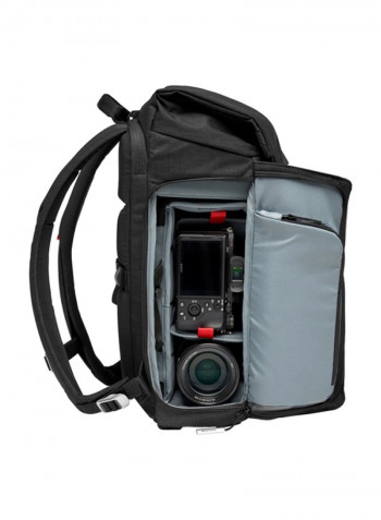 Chicago Camera Backpack For DSLR /CSC Black