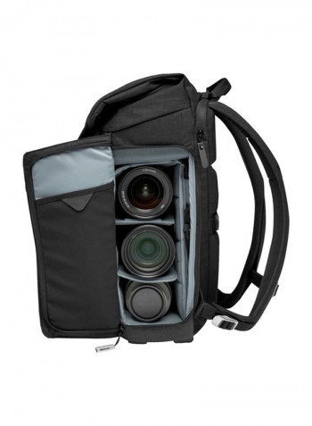 Chicago Camera Backpack For DSLR /CSC Black