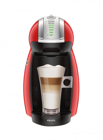 Dolce Gusto Genio2 Coffee Machine 12250842 Red