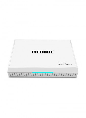 Android Smart TV Box With Remote Control KM9 Pro White