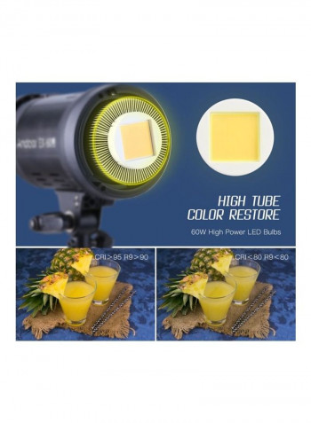 EX60III Studio Photography LED Flash Light White